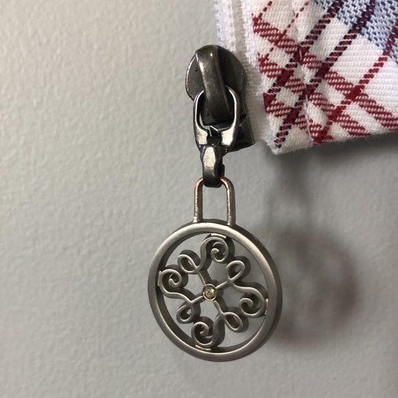 LELA Designs Organic Cotton Plaid Vest, M - Picture 3 of 9